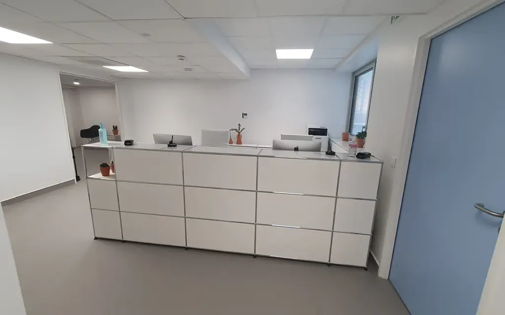 L'accueil du cabinet