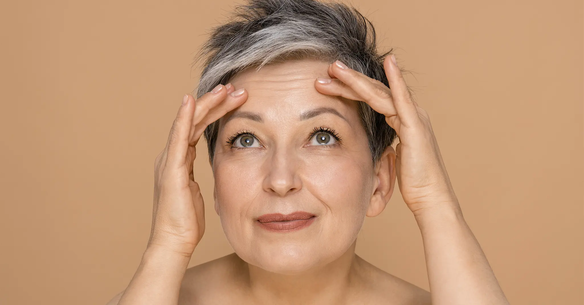 Injection botox pour les rides du front